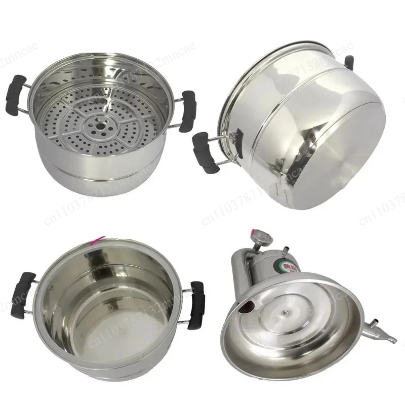 Small Household Brew Kit Still Wine Making Brewing Machine Distillation Equipment 10L Water Alcohol Distiller