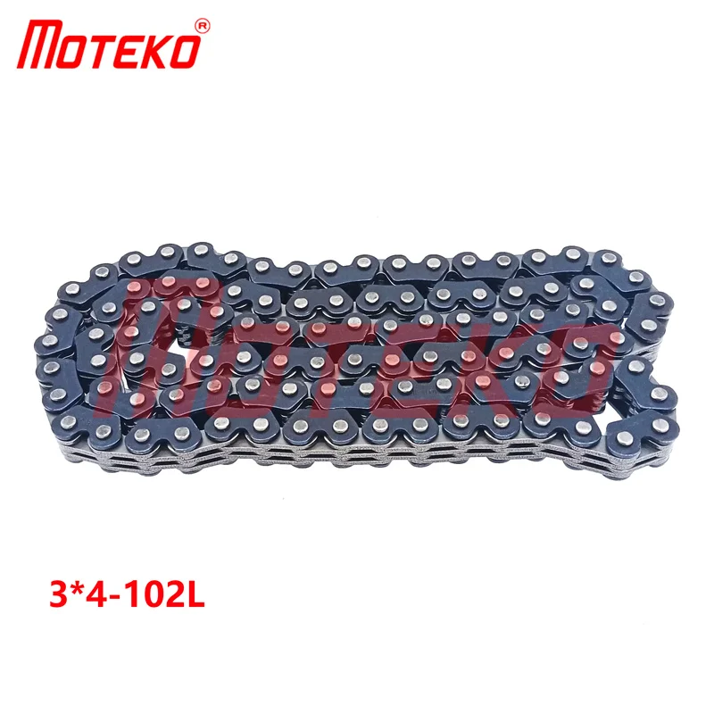 BX19020030 CAM TIMING CHAIN 3*4 102L FOR HONDA XR250 1999 XR 250 ZONGSHEN CB200 CB 200 CB250 200CC ENGINE