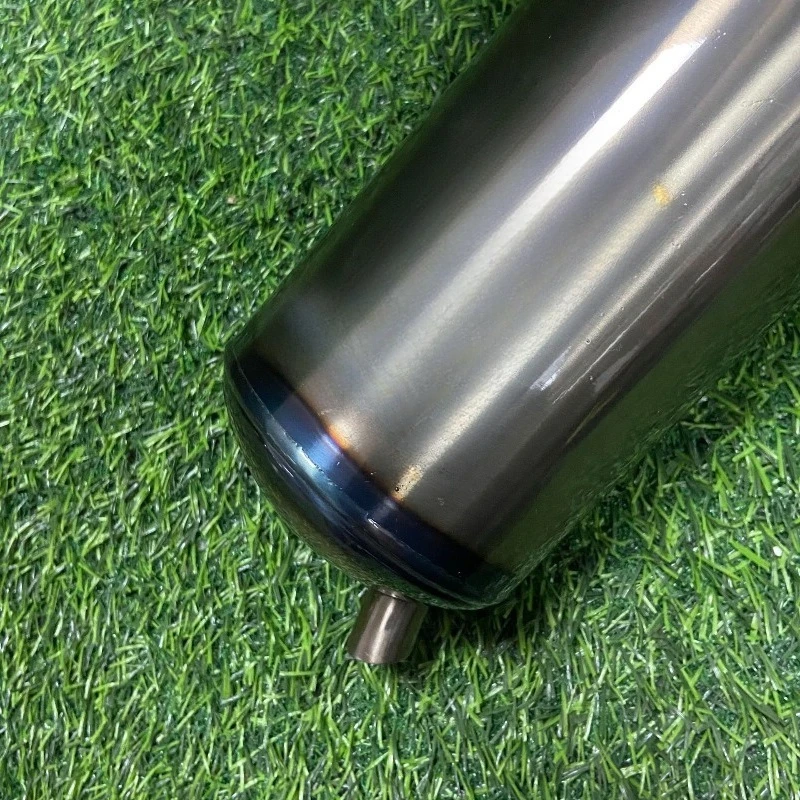 V8 Handmade Racing Exhaust Muffler Pipe for Yamaha JOG50 JOG90 for  Honda Dio50 AF18 AF27 70-90CC 2-Stroke Scooter Performance