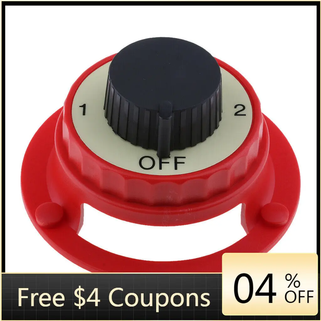 SSTL Plastic Battery Switch Panel Silver Reflective Four Section Switch
