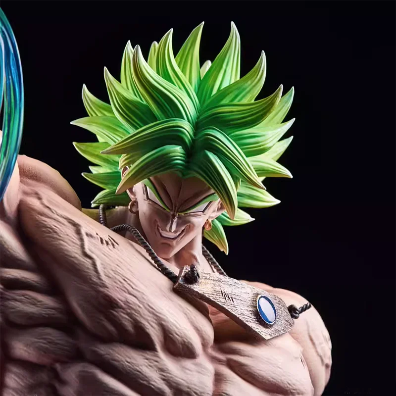 Dragon Ball Anime Figures Broli Vs Goku 28cm Broly Figurine PVC Gk Statue Model Doll Collection Desktop Ornament Kid Toys Gifts