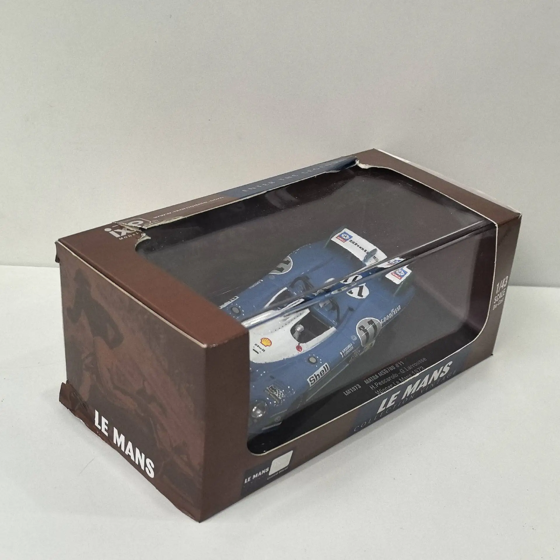 

Box Old Diecast IXO 1/43 Scale MATRA MS670B #11 1973 23 Alloy Car Model