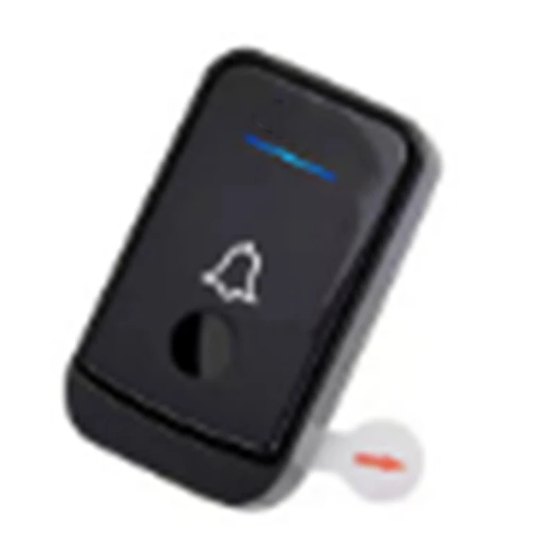 AIAI Wireless Doorbell Wireless Digital Music Doorbell Home Sensor Remote Control Pager Intelligent Doorbell US Plug