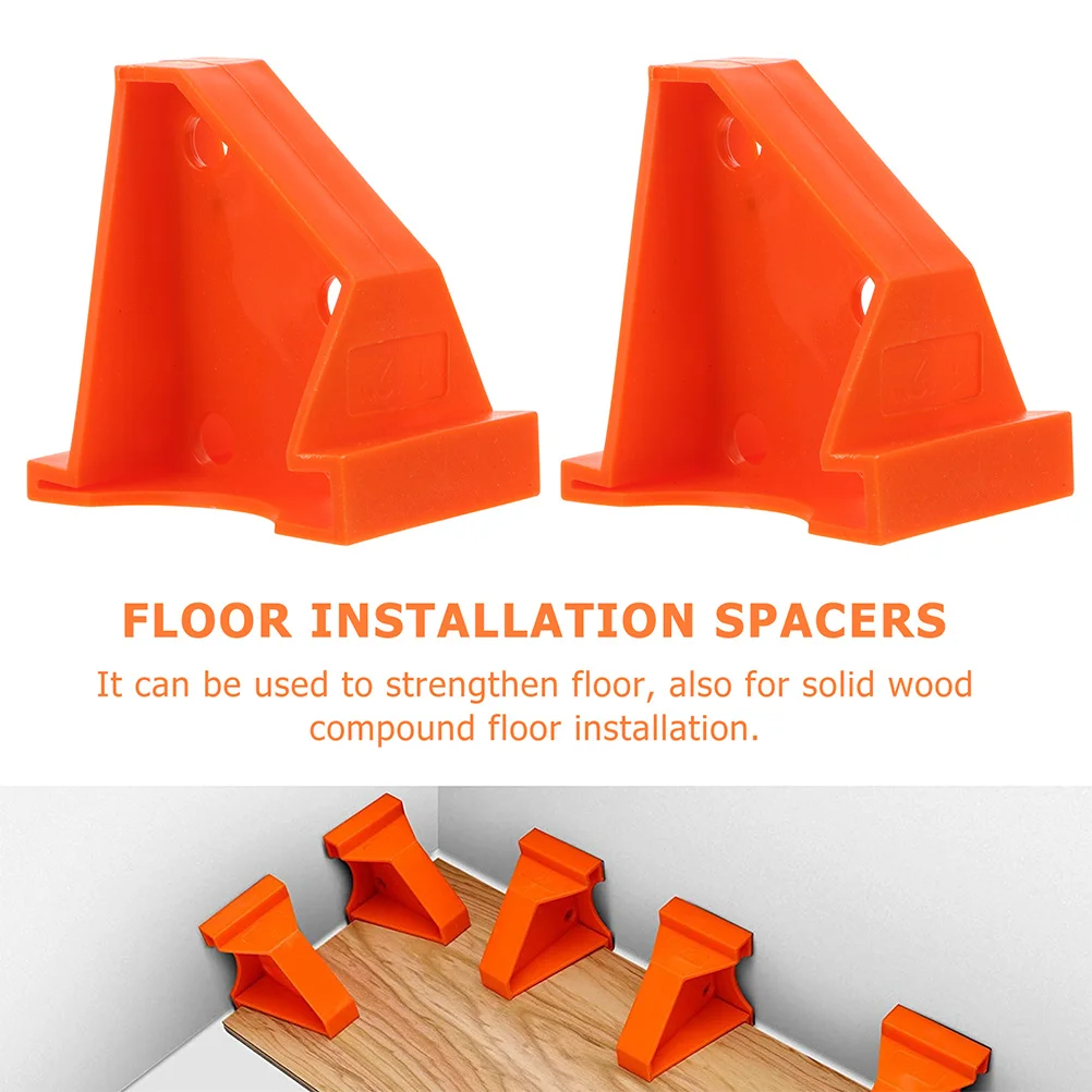 30 Stück Bodenbelag-Abstandshalter aus Kunststoff, stabile Bodeninstallationskeile für Laminat, Holz, Vinyl, Planke, schwimmender Boden, Reparatur-Bodenbelag-Set