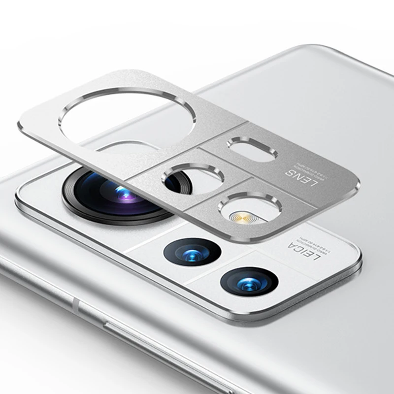 Camera Lens Cover for XiaoMi Mi 12S Pro Back Aluminum Camera Protector Xiami 12Spro Lens Protection Metal Ring Film