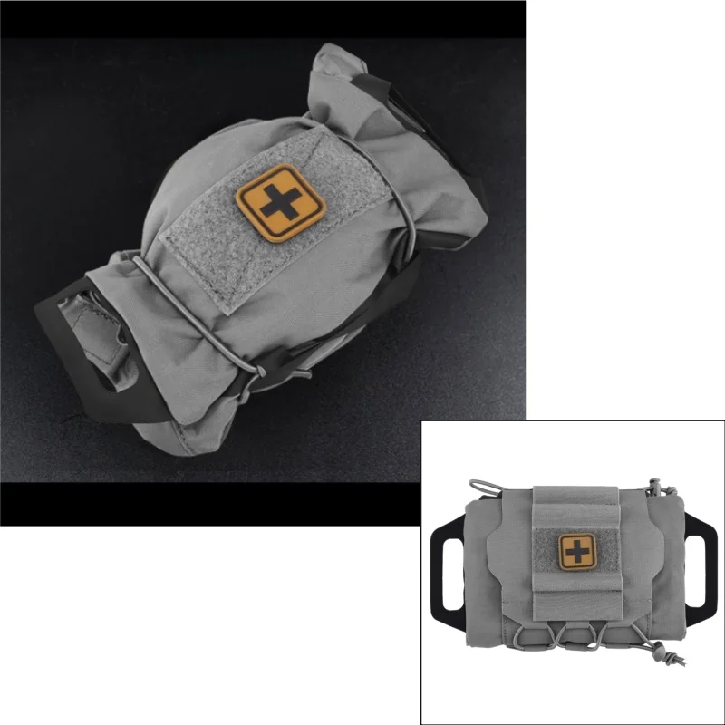 

Medium Rapid Deployment IFAK Kit | MOLLE Compatible Hunting First Aid Pouch | For Hunting Adventure Accessories