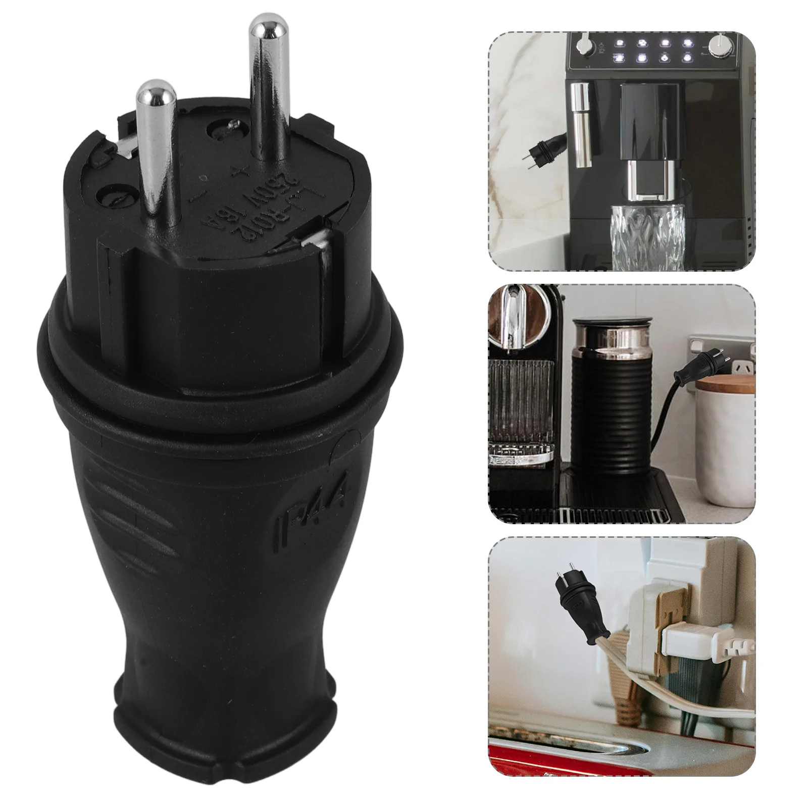 

Reliable 2 Prong Electric Plug Outdoor Extension Cord Ends Male Repair Replacement Eu Plug Extension Cord Ends Male