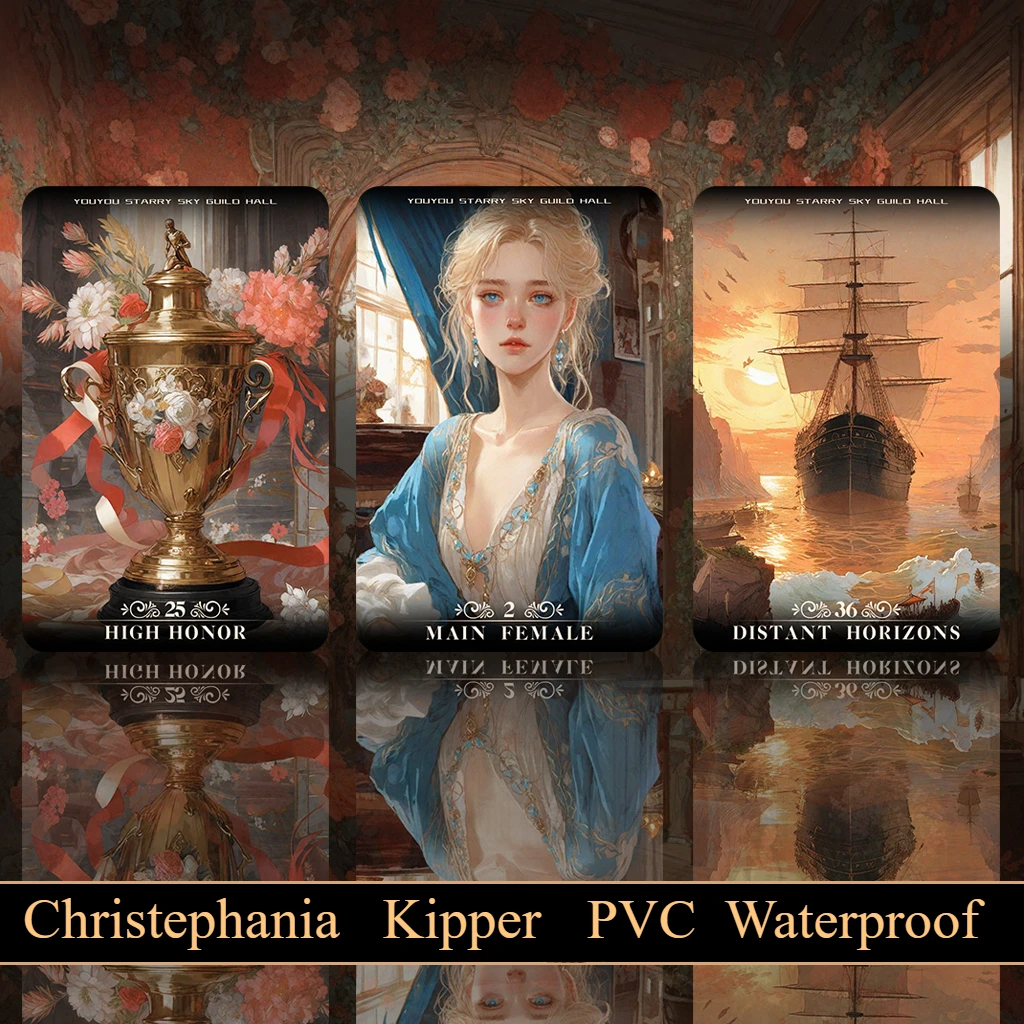 Fin De Siecle Kipper Deck Oracle Cards Original Genuine Waltz 39 Mystical Tarot Card Divination Tool Waterproof Poker Board Game