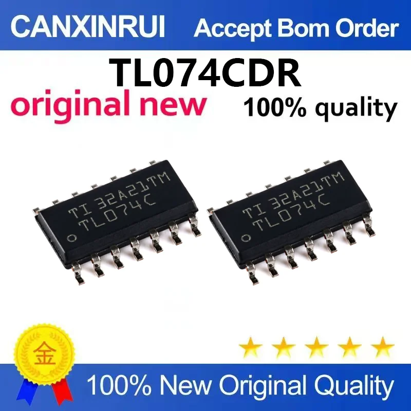 (5pcs-100pcs)Brand new original TL072IDR SOP-8 universal J-FET input dual channel operational amplifier chip
