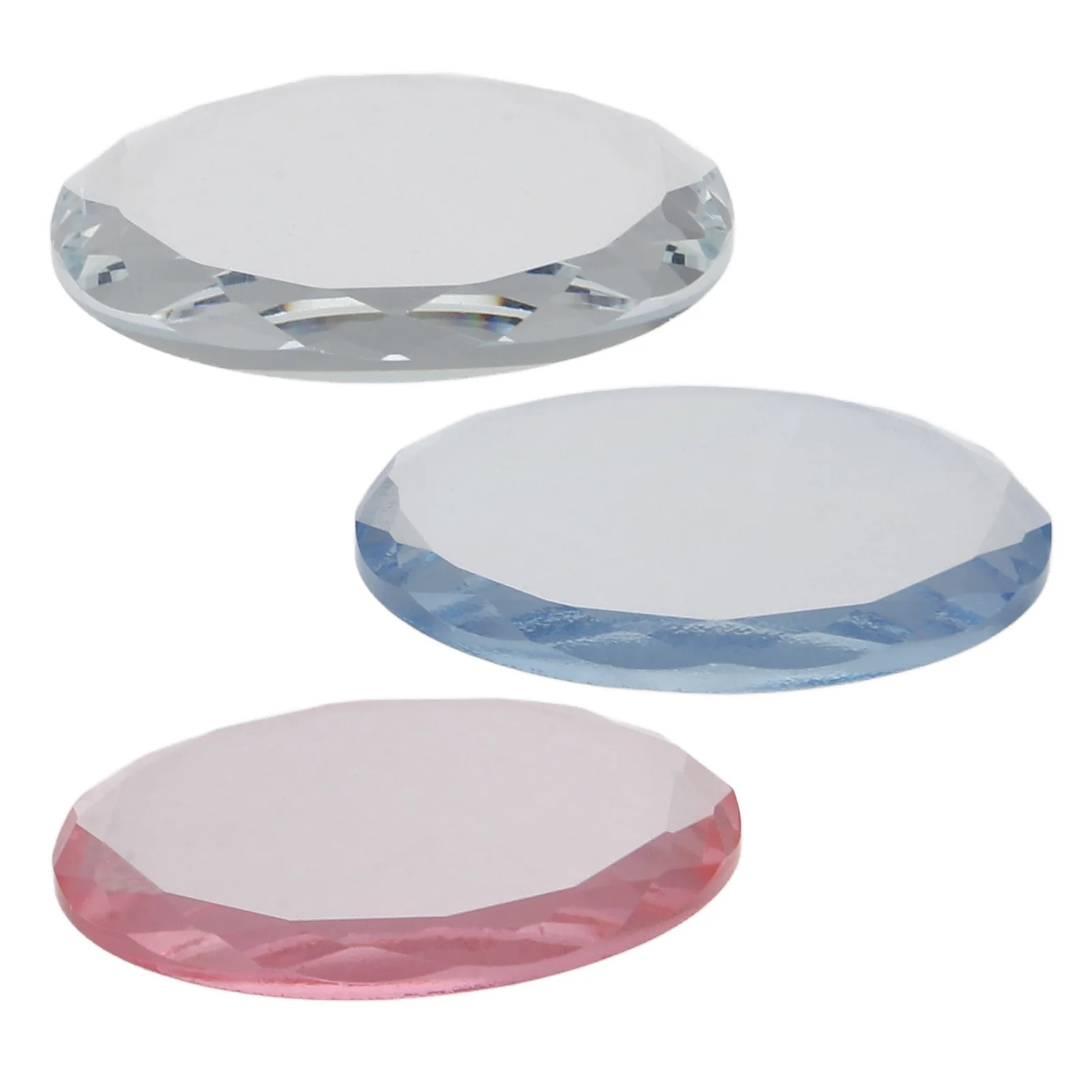 

3pcs Eyelash Grafting Tool Glass Pallet for Extensions Durable Crystal Lash Plate ganizer Professional H Tile Mat