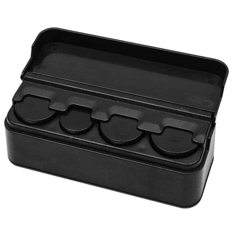 Coin Holder for Car Change Organizer Universal Storage Coin Money Dispenser Compatible with Most Car Trucks Accessories