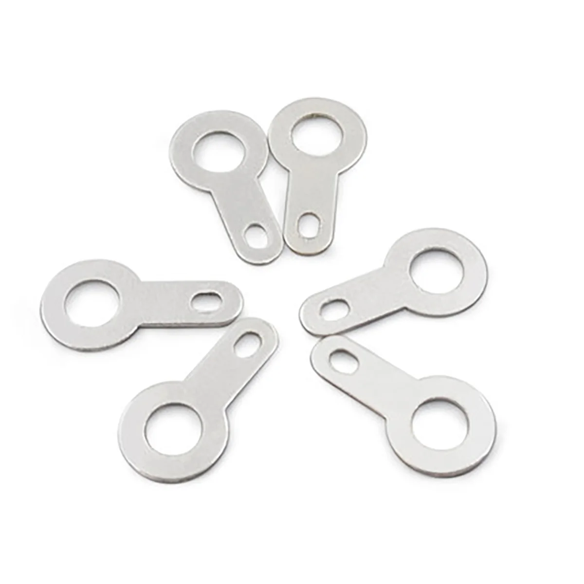 Beicai Silver Plated Copper Lug Terminal, Ring Wire Lug Welding Lug M2 2-m10.2