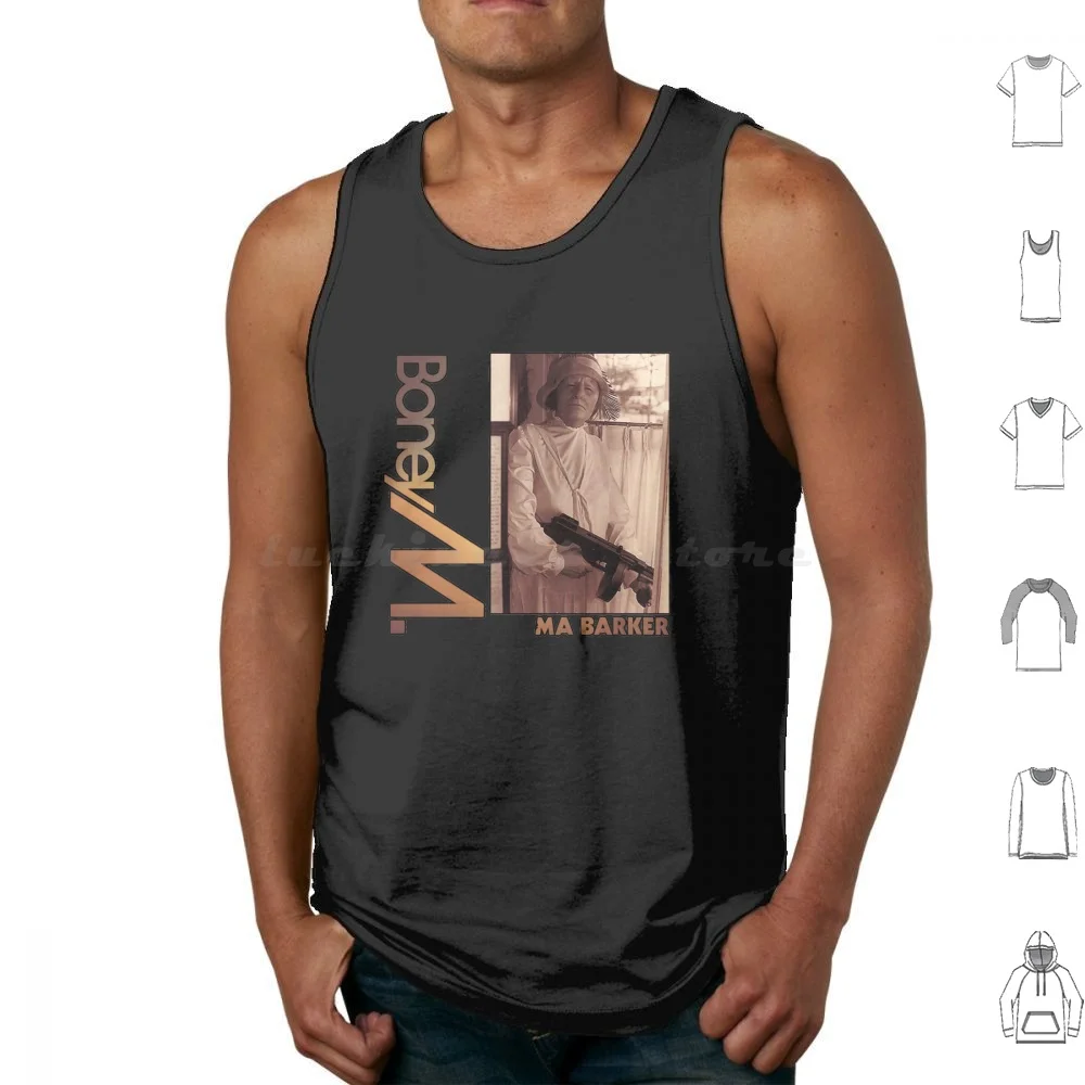 Boney M-Ma Baker Tank Tops Vest Sleeveless Boney M My Barker My Baker
