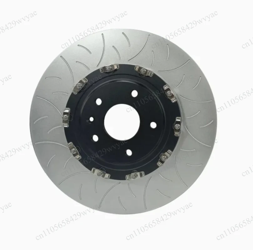 Front Floating Wave‑Design Brake Rotor, 350mm32mm, Replacement Brake Disc