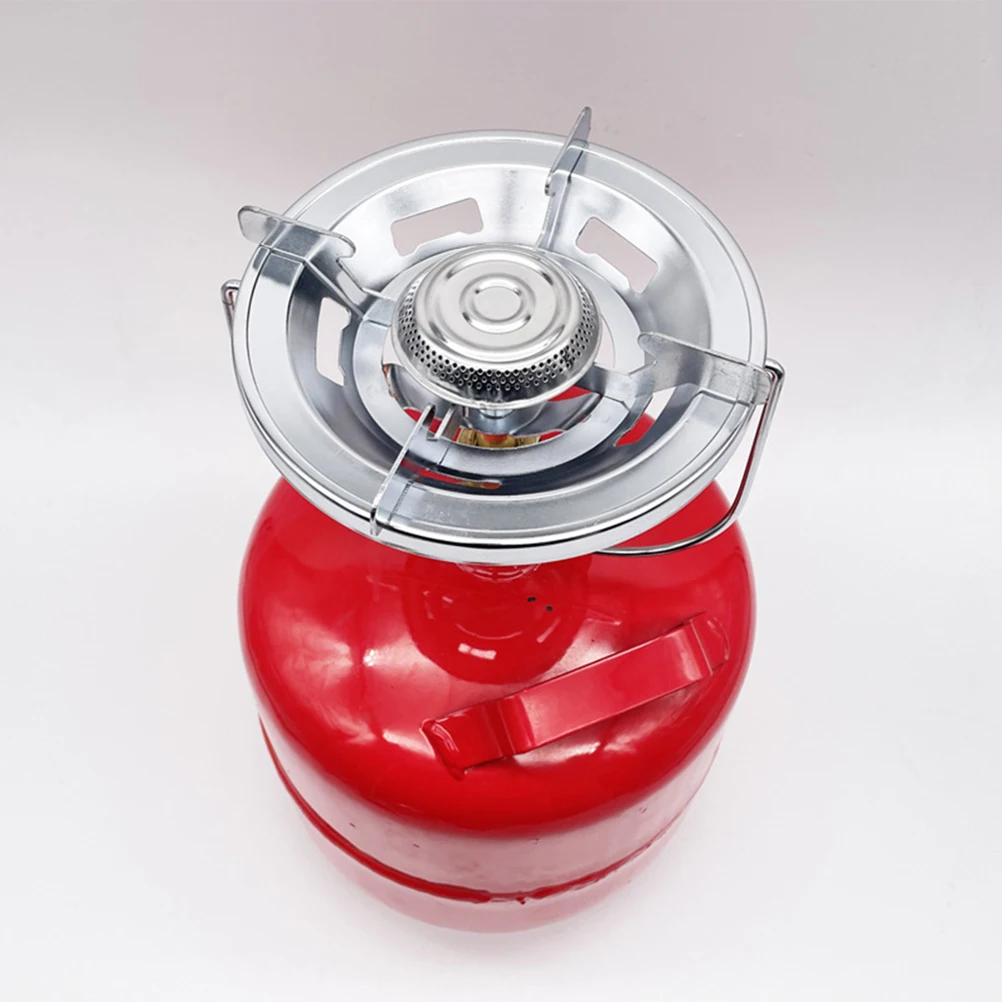 

Ultra Lightweight Outdoor Portable Gas Burner for Camping Hiking Picnic Windproof Metal Stove Durable Copper Alloy Compact Easy