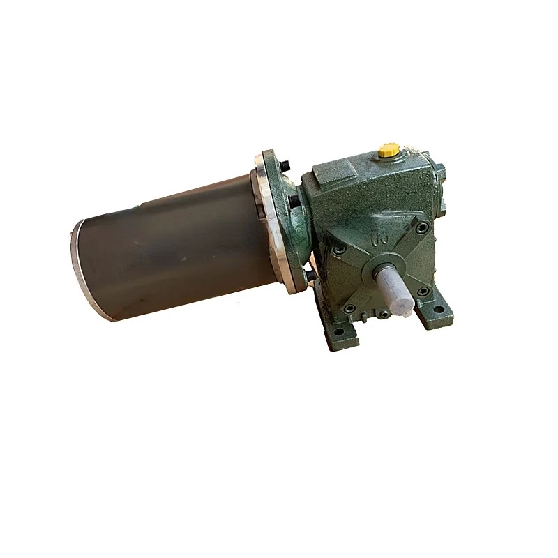 Automatic tarpaulin motor of slag truck in the factory 24V tarpaulin deceleration motor 1KW built-in carbon brush 1.2KW