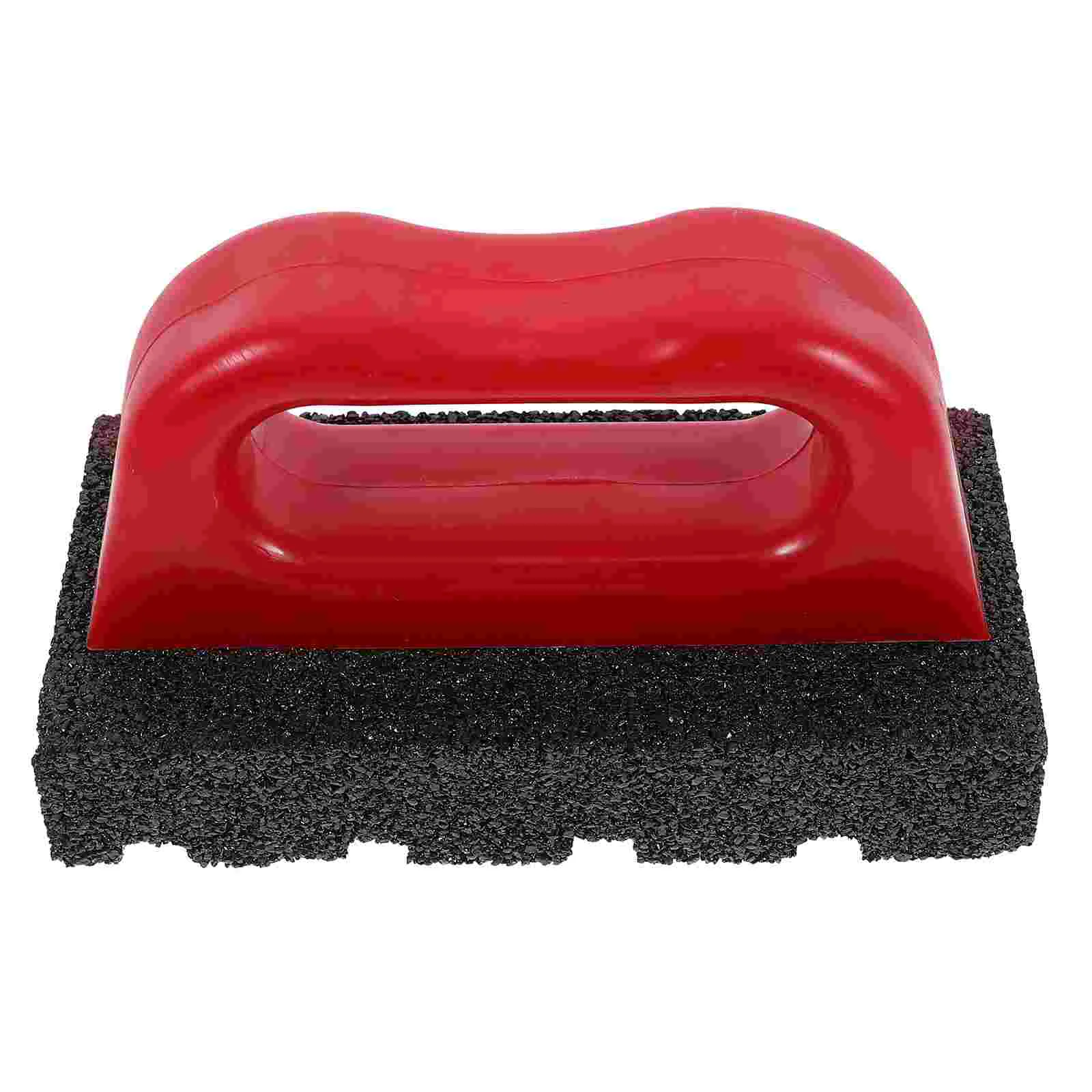 Concave Grinding Block Tool Ergonomic Handle Efficient Stain Removal Construction Rub Brick Tool Concrete Sanding Block