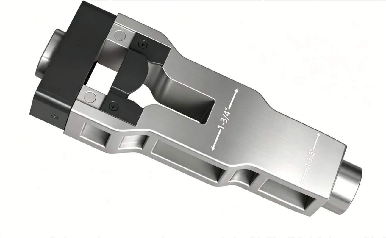 Wood Processing Mortising Tool Kit Upgraded Aluminum Alloy Door Bolt Mount Accessory For Material Cutting Removal