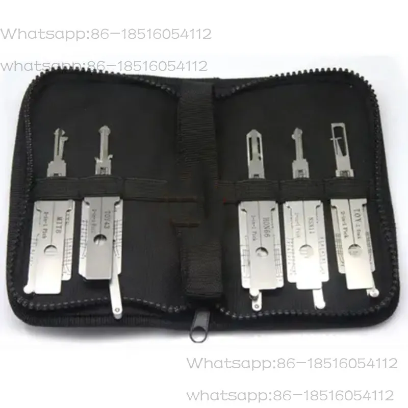 Smart Tools Asian Car 5 PCS  2 in 1 Lock Pick and Decoder NSN11 TOY2 TOY43 HON66 MIT8 Auto Locksmith Tools