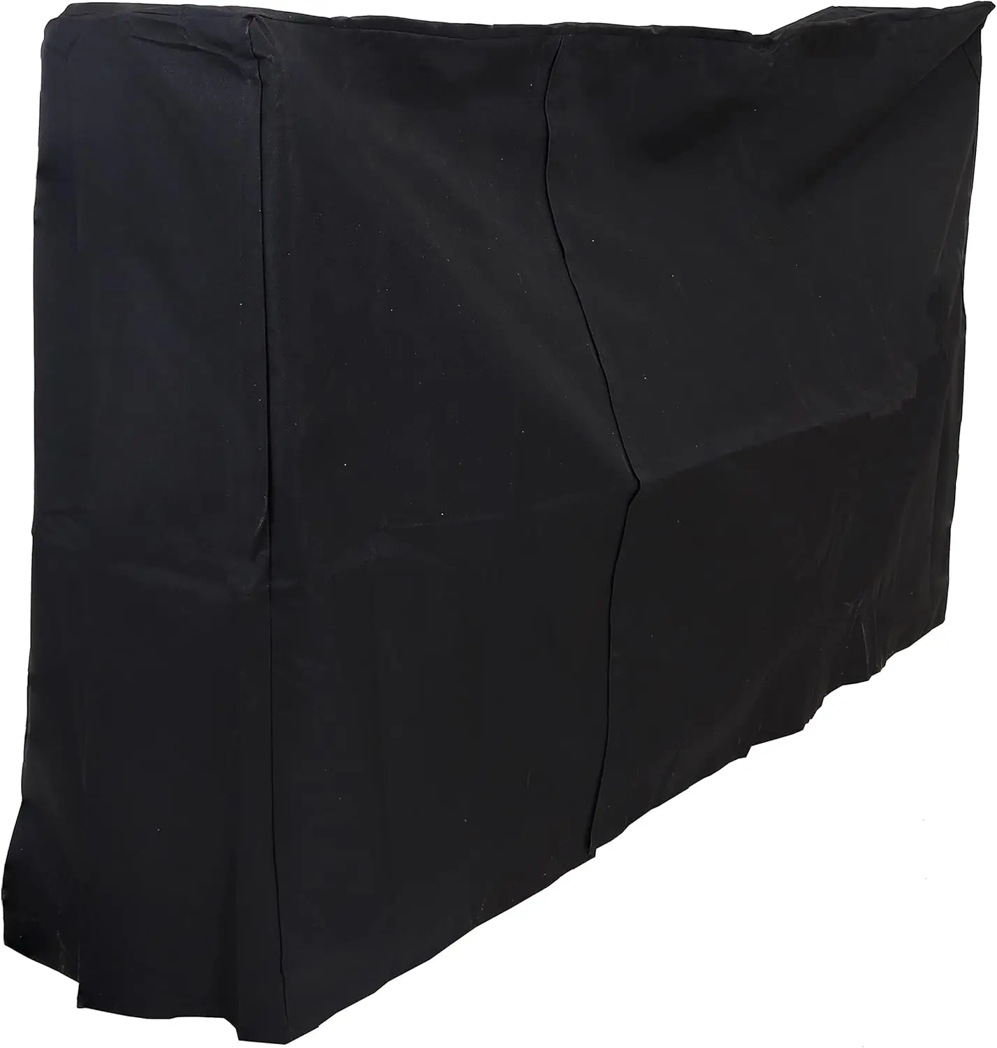 

6-Foot Firewood Log Rack Cover - Heavy-Duty Weather-Resistant PVC Construction in Black