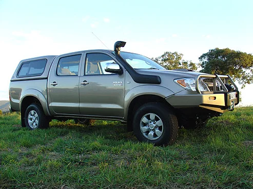 Car Air Intake Snorkel, for Toyota Hilux Vigo, 4x4 Raised Airflow Ram System, Heavy Duty Engine Protection, Bush Safari
