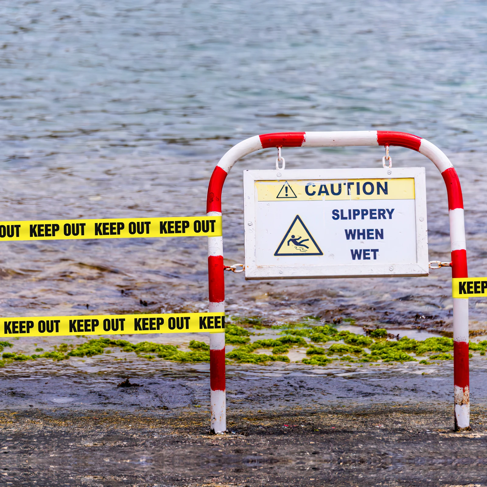 1 Roll Yellow Safety Heavy Duty Warning For Construction Sites Roads Barriers Industrial Use Barrier Tape Roll Safety Stripes