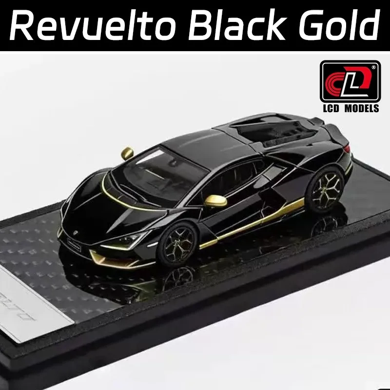 LCD 1/64 Revuelto Negro Dorado Cool Car Show 2026 Nueva Edición de Colección de Mercancía en Stock Coche de Juguete de Aleación Fundida a Presión Regalo Festivo