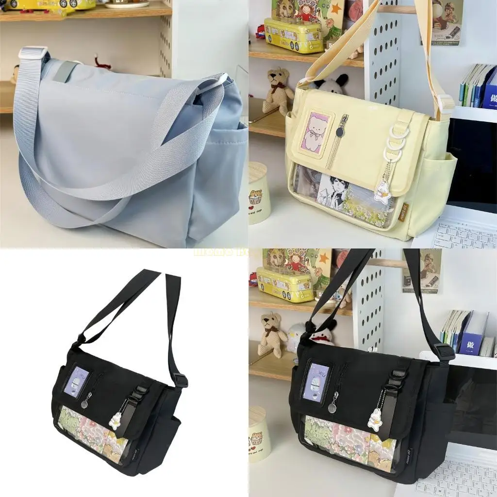 

X90D Trendy Nylon Handbag Shoulder Crossbody Bags For Anime Fans And College Students
