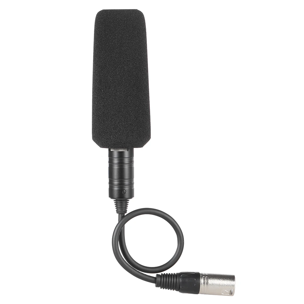 Microphone Video Recording Interview Photography Stereo Condenser Unidirectional for Sony Panosonic Camcorders--XLR Interface