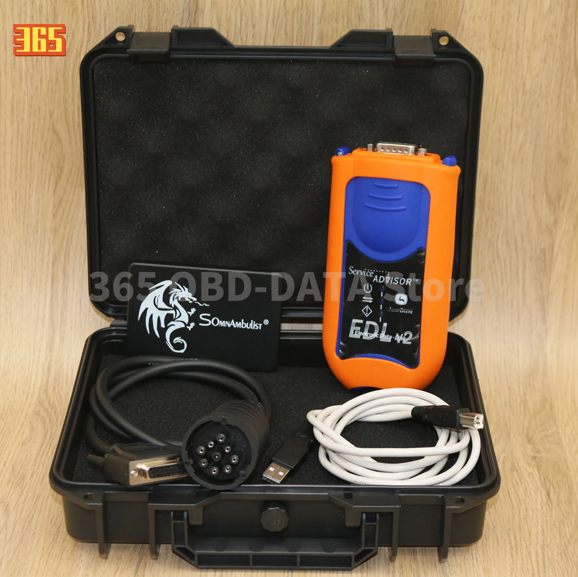 EDL V2 Electronic Data Link Agriculture Tractor Construction Diagnostic Tool For JOHN DEE