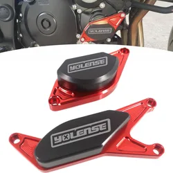 Motorcycle CNC Engine Crash Guard Stator Cover Slider Protector Fit For GSX-S1000 GSXS1000 / F GSX-S1000F GSX S1000 2015-2017