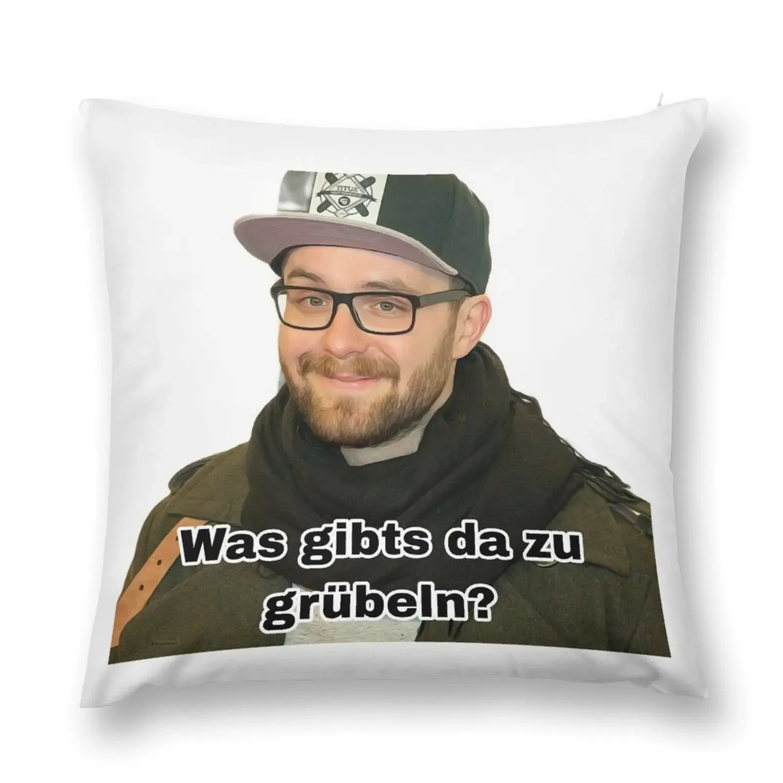 Mark Forster- What is there to think about? Meme #3 Throw Pillow pillows decor home pillow