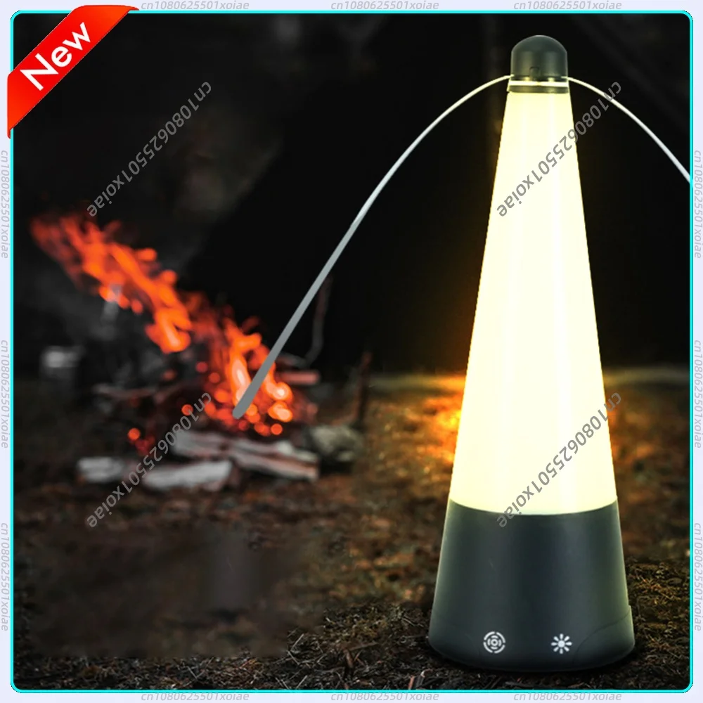 Fly  Fan with LED Light USB Rechargeable Outdoor Fly Fan Portable Mosquito  Fan for BBQ Picnic Parties