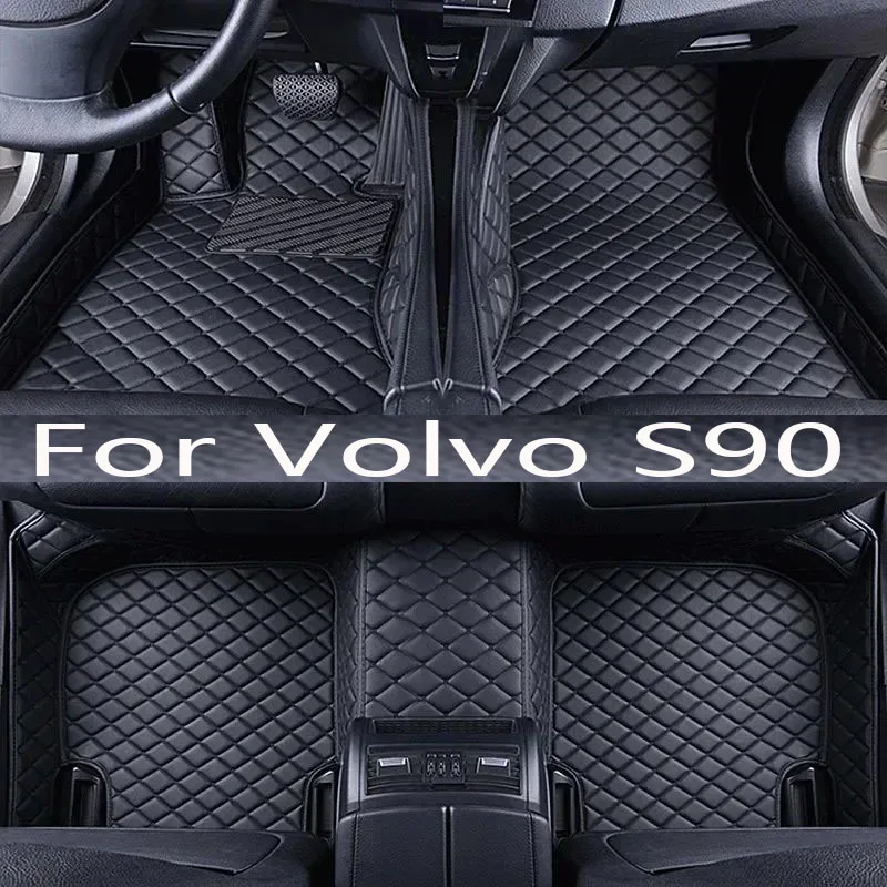 

Car Trunk Storage Pad for Volvo S90 2017~2024 2023 2022 2021 2020 Floor Mat Upholstered Waterproof Protect TPE Carpet Tray Liner