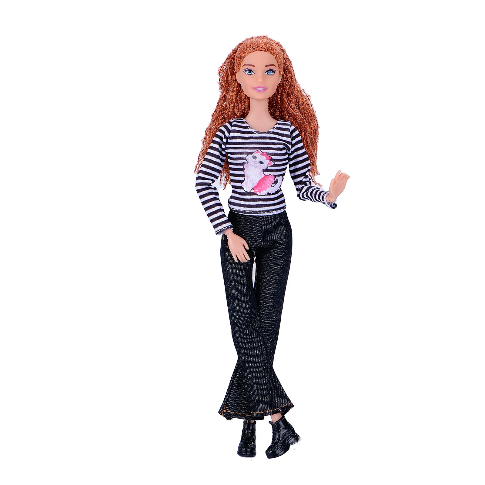 New 1/6 30CM Supermodel Doll Toy With Clothes Simulation Doll Multi-jointed Removable With Beautiful Makeup Dress-up Doll Toys