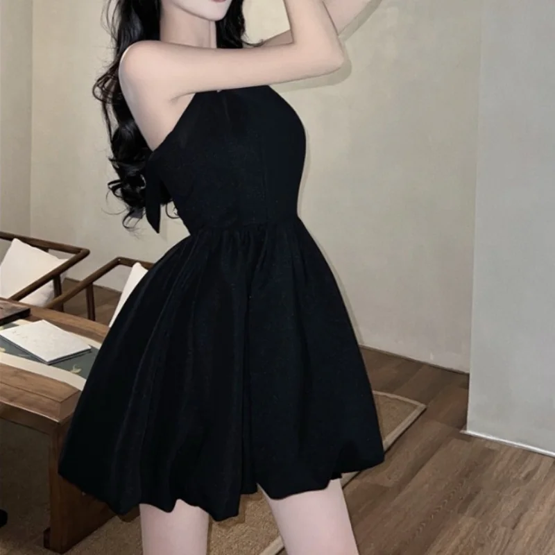 Schwarz sexy Kleid Bodycon Kleider Frauen Kleidung Sexi Nacht kleid heiße Streetwear Party, um sich selbst zu lieben