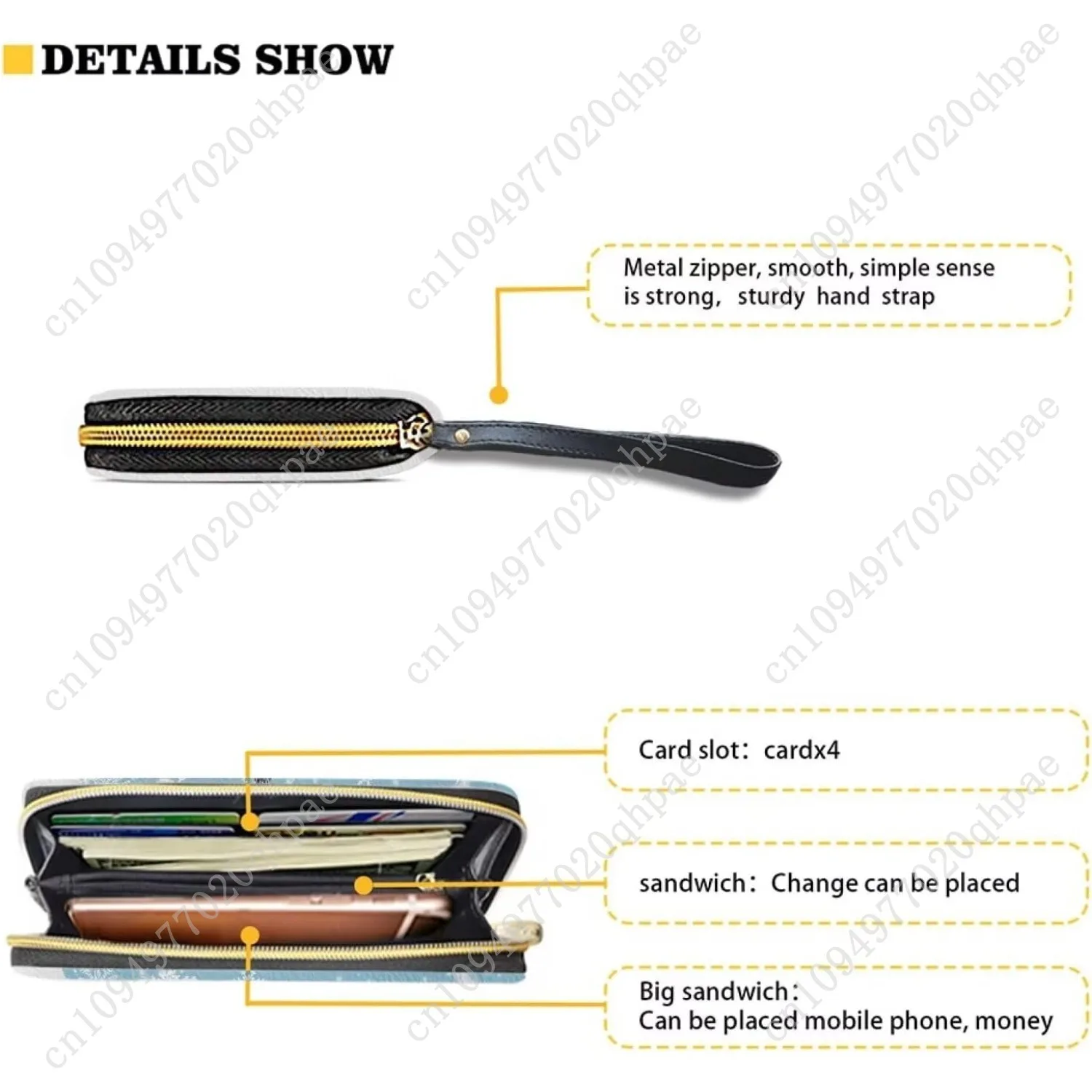 Christmas Wallet for Women Blue Snowman Large Capacity Clutch Purse for Ladies Card Holder RFID Wristlet Phone Zipper Coin Trave