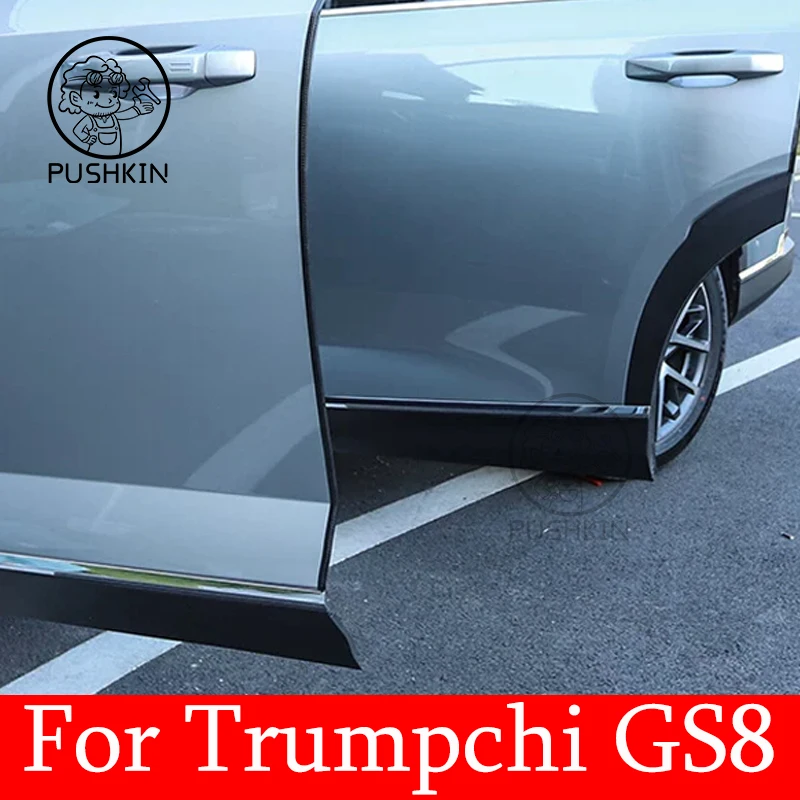 

For Trumpchi GS8 2th 2022 2023 2024 Door Crash Strip Rubber Edge Protection Trim Stripe Adhesive Scratch Protectfor