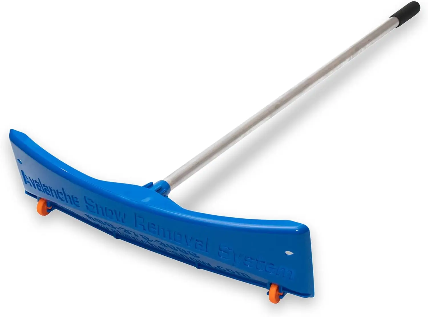 

Snow Roof Rake, Prevents Ice Dams, Quick Assembly, 24” Wide Head, 20’ Reach, Built-In Wheels Prevent Damage, Made in the USA