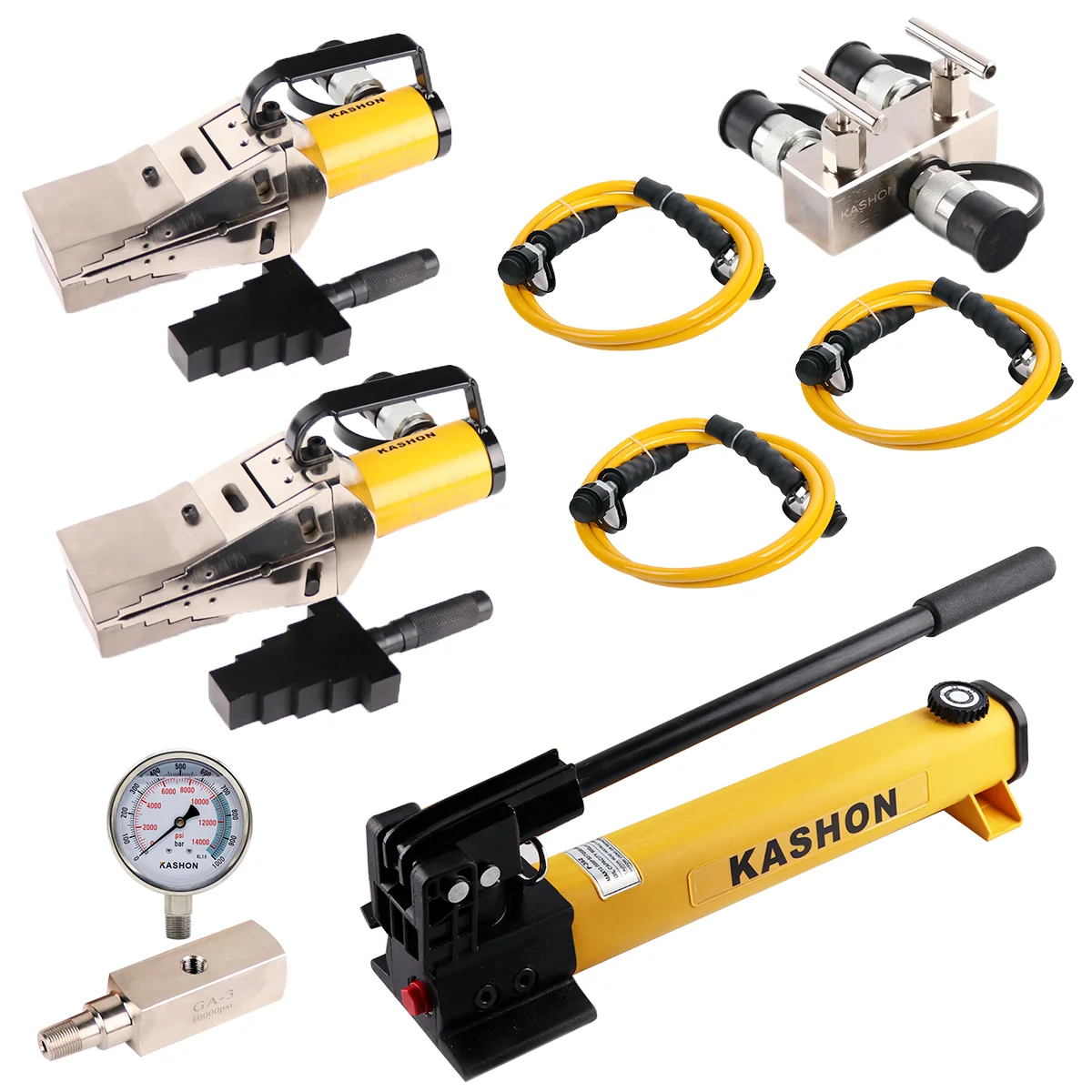 Split Hydraulic Flange Separator Set FSH-28 Max Spread Force 28T(250KN) Tip Clearance 6mm Max Spread 81mm Same Quality Enerpac