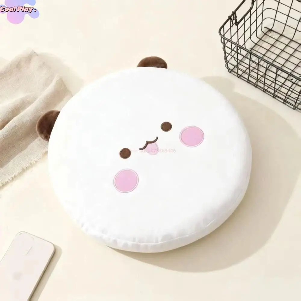 

PP Cotton Panda Bubu And Yier Plush Cushion Round Soft Bubu And Dudu Panda Plush Toy Thickened Beathable
