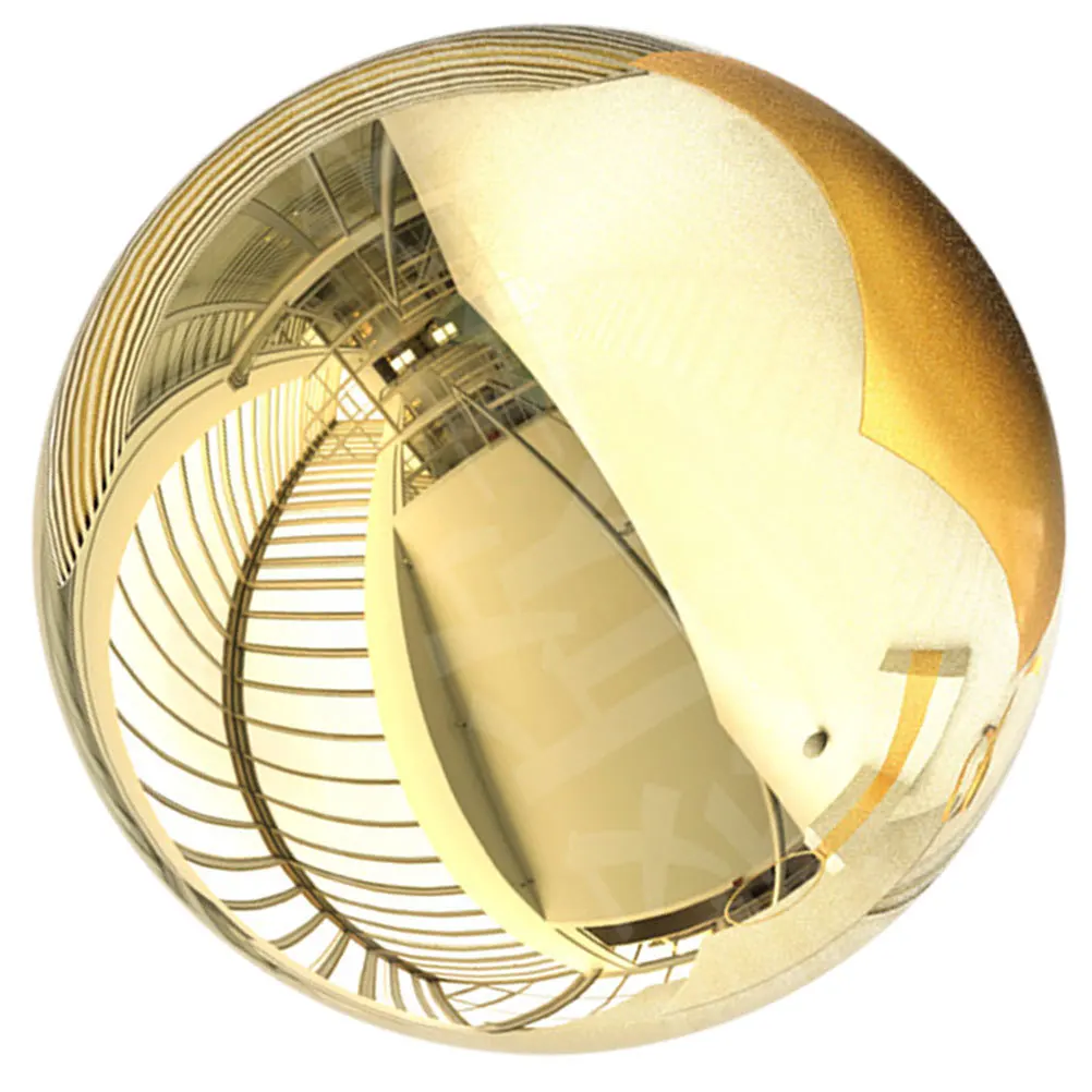 Stainless Steel Gazing Ball Polished Reflective Mirror Globe Durable Decorative Sphere for Outdoor Garden Patio