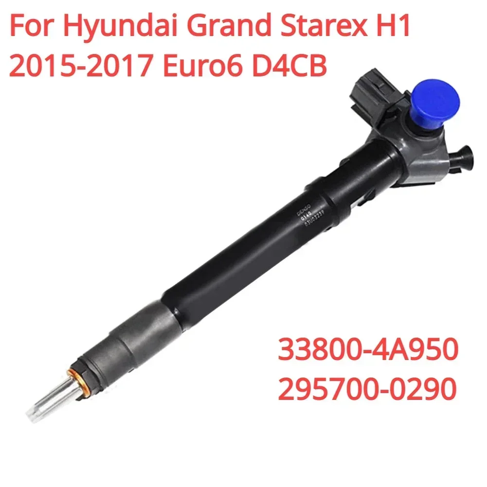 Hot selling 338004A950 295700-0290 New Diesel Fuel Injector For  Grand Starex H1 2015-2017 Euro6 D4CB