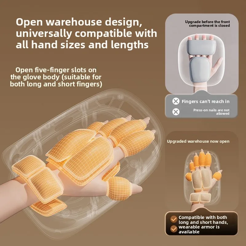 Hand Massager Full Automatic Kneading Palm Wrist Finger Joint Therapy Machine Meridian Dredging Hand Relaxation Massager