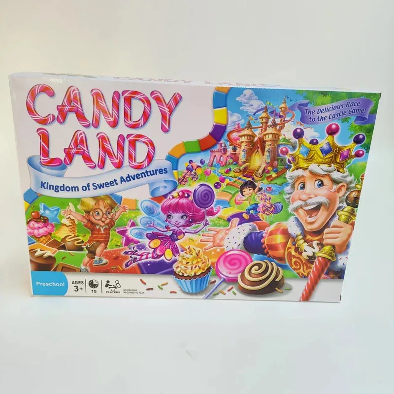 Candy Sweet Adventure Board Game, a Fun Family Board Party Game for 2-4 Players (Ages 3 and up)