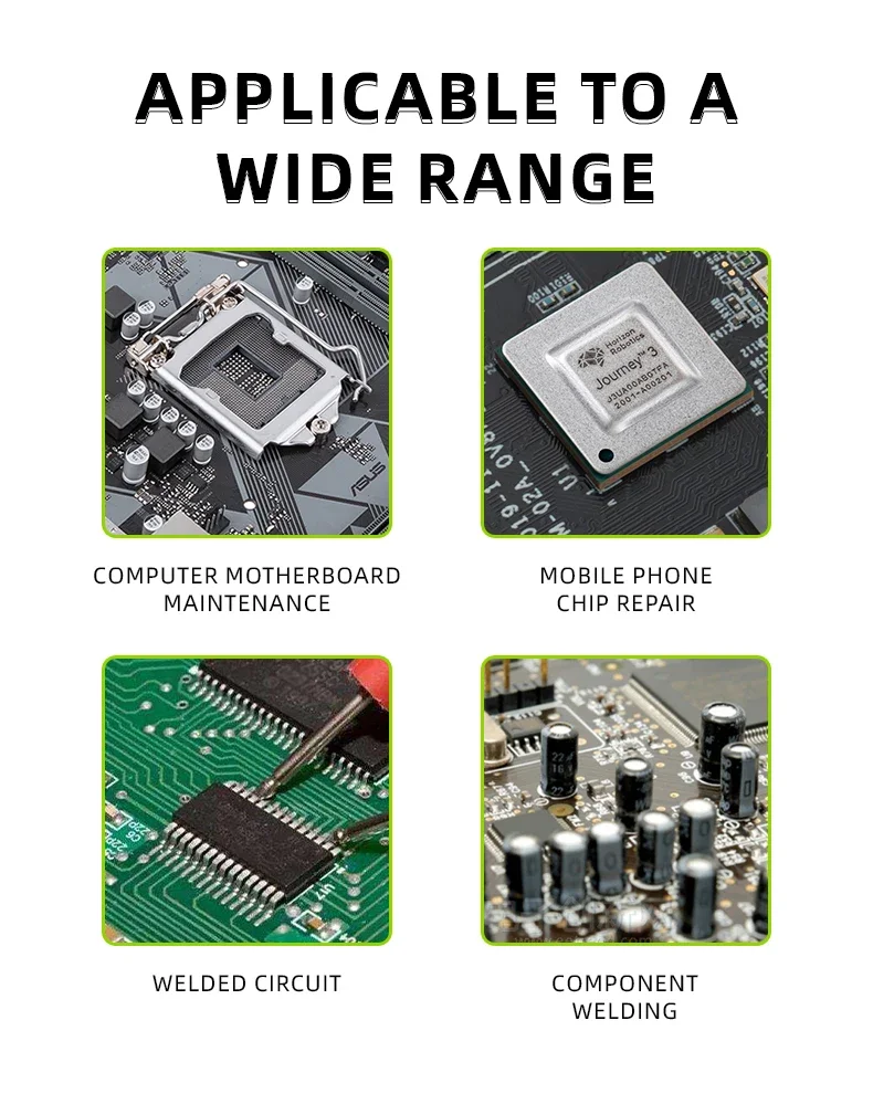 LUOWEI LW-007 Bleifreies Halogenfreies Lötfutteröl Nicht-Korrosiv für Telefon-PCB-IC-Motherboard-Lötarbeiten und Reparaturen – Detail 6