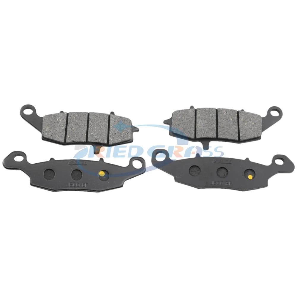 Front and Rear Brake Pads for Suzuki GSF650 Bandit GSR750 SV400 SV650 DL650 DL1000 V Strom for Kawasaki KLV 1000 2004 2005 3