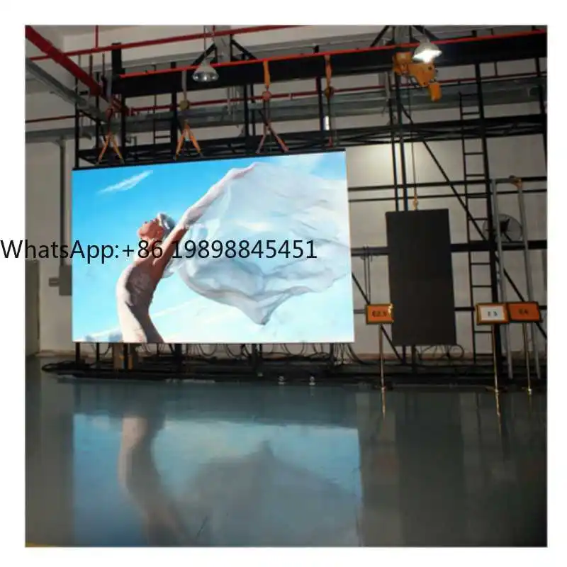 

Indoor Outdoor Movable LED Screen Led Display High Brightness Waterproof Led Video Wall Church Stage Backdrop Video Wall
