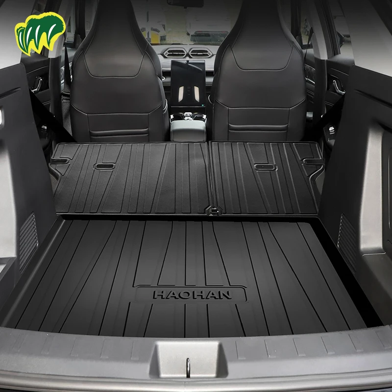 For Dongfeng AEOLUS HAOHAN 2023 2024 Custom Fit Car Trunk Mat All Season Black Cargo Mat 3D Shaped Laser Measured Trunk Liners