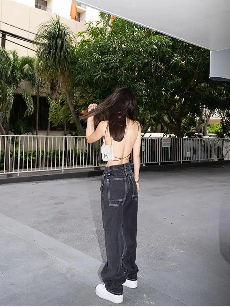 Gescheurde jeans Koreaanse kleding vrouw thermische winter warme fleece gevoerde verdikte dames vrouwelijke broek denim mode comfortabel